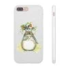 Totoro With Flower Umbrella IPhone Cases -Ghibli Shop 45053 6