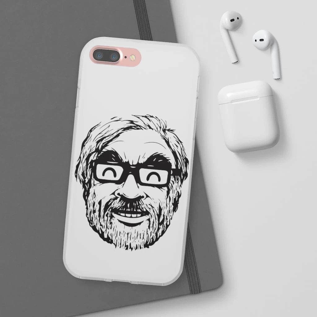 Ghibli Studio – Hayao Miyazaki Portrait IPhone Cases 5 Ghibli Studio – Hayao Miyazaki Portrait IPhone Cases - Image 3