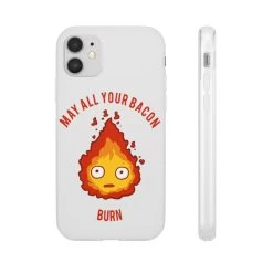 Calcifer: May All Your Bacon Burn IPhone Cases -Ghibli Shop 62579 114 1