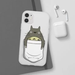 Totoro In Pocket IPhone Cases -Ghibli Shop 62579 170 1