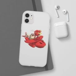 Porco Rosso Chibi IPhone Cases -Ghibli Shop 62579 206 1