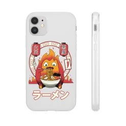 Howl’s Moving Castle – Calcifer Loves Ramen IPhone Cases -Ghibli Shop 62579 21