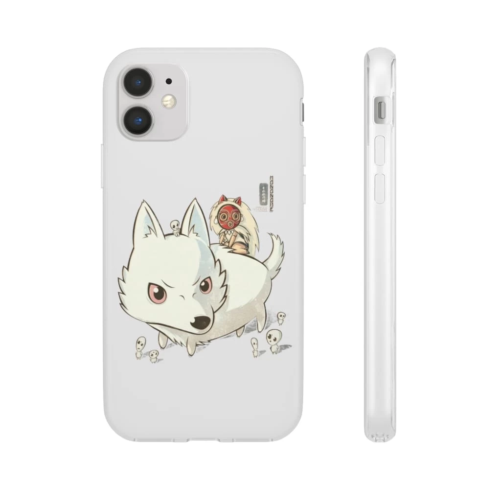 Princess Mononoke And The Wolf Cute Chibi Version IPhone Cases 18 Princess Mononoke And The Wolf Cute Chibi Version IPhone Cases - Image 16