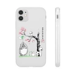 Totoro And The Tree Spirits IPhone Cases -Ghibli Shop 62579 270