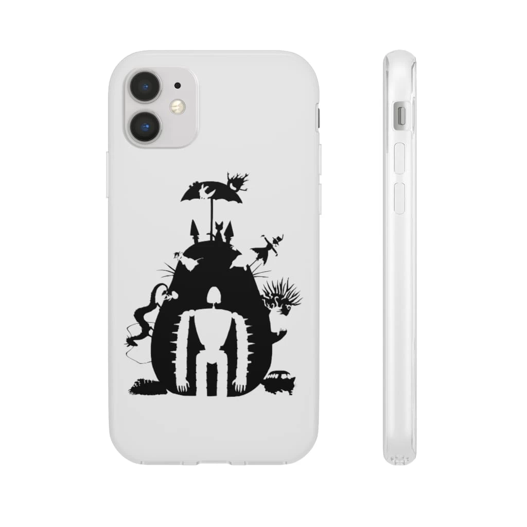 Studio Ghibli Black & White Art Compilation IPhone Cases 18 Studio Ghibli Black & White Art Compilation IPhone Cases - Image 16