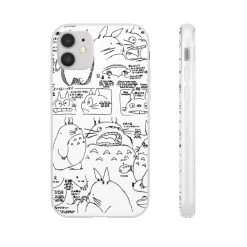 Totoro Original Character Sketch IPhone Cases -Ghibli Shop 62579 33