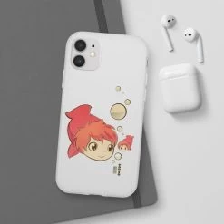 Ponyo Chibi IPhone Cases -Ghibli Shop 62579 332