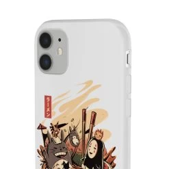 Totoro And No Face Ramen Bath IPhone Cases -Ghibli Shop 62579 37 1