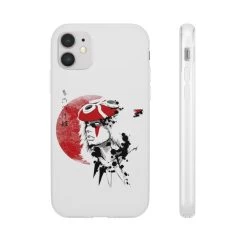 Princess Mononoke And The Red Moon IPhone Cases -Ghibli Shop 62579 402