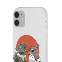 Totoro Vs Godzilla Sumo IPhone Cases -Ghibli Shop 62579 451
