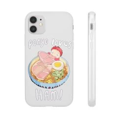 Ponyo Loves Ham IPhone Cases -Ghibli Shop 62579 48