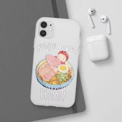 Ponyo Loves Ham IPhone Cases -Ghibli Shop 62579 50