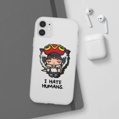 Princess Mononoke Chibi – I Hate Humans IPhone Cases -Ghibli Shop 62579 515
