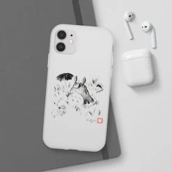 Totoro And The Girls Ink Painting IPhone Cases 39 Totoro And The Girls Ink Painting IPhone Cases -Ghibli Shop 62579 56 2