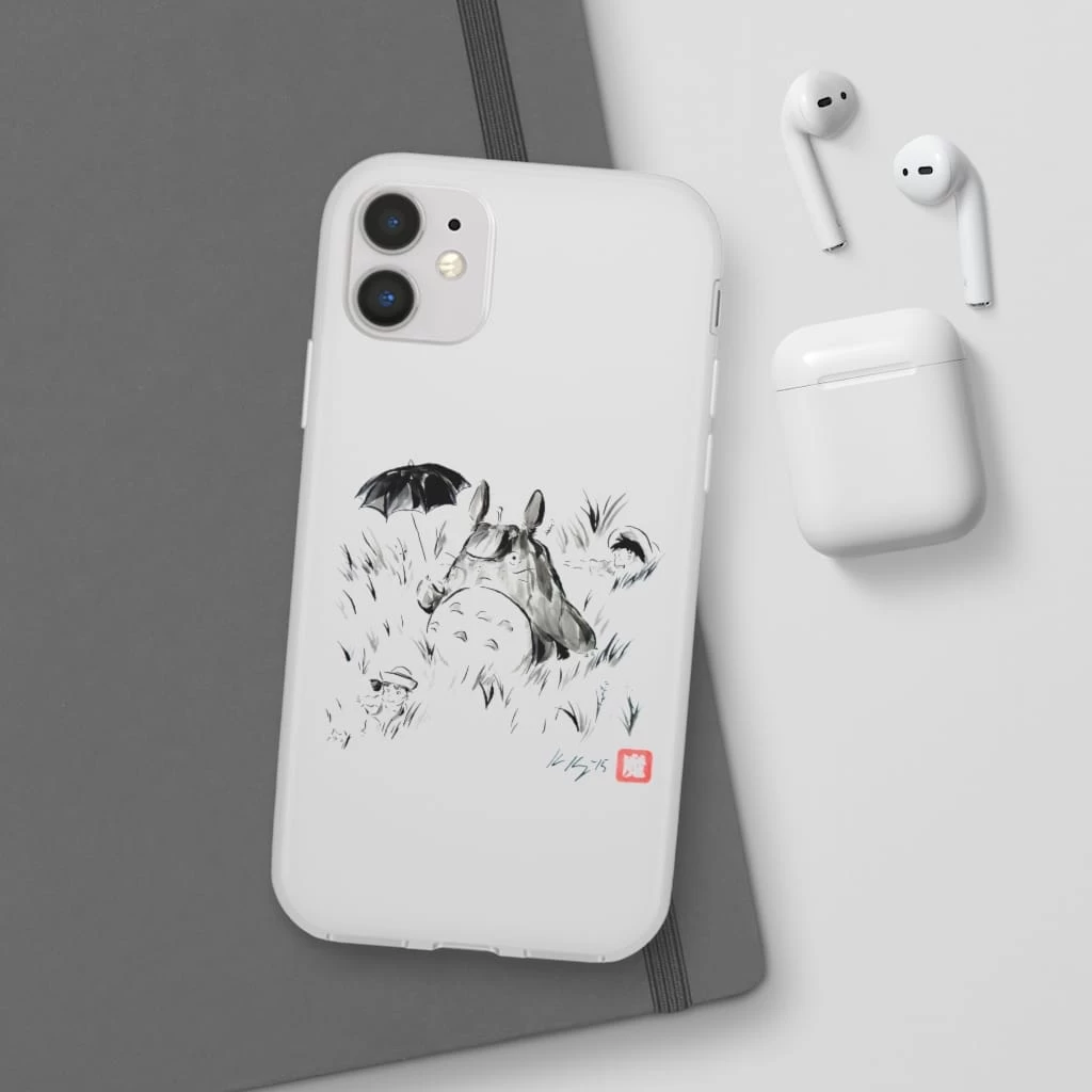Totoro And The Girls Ink Painting IPhone Cases 20 Totoro And The Girls Ink Painting IPhone Cases - Image 18