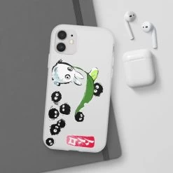 Mini Totoro And The Soot Balls IPhone Cases -Ghibli Shop 62579 614