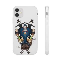 Howl’s Moving Castle Characters Mirror IPhone Cases -Ghibli Shop 62579 615