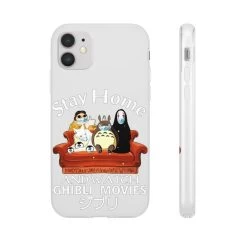 Stay Home And Watch Ghibli Movie IPhone Cases -Ghibli Shop 62579 627