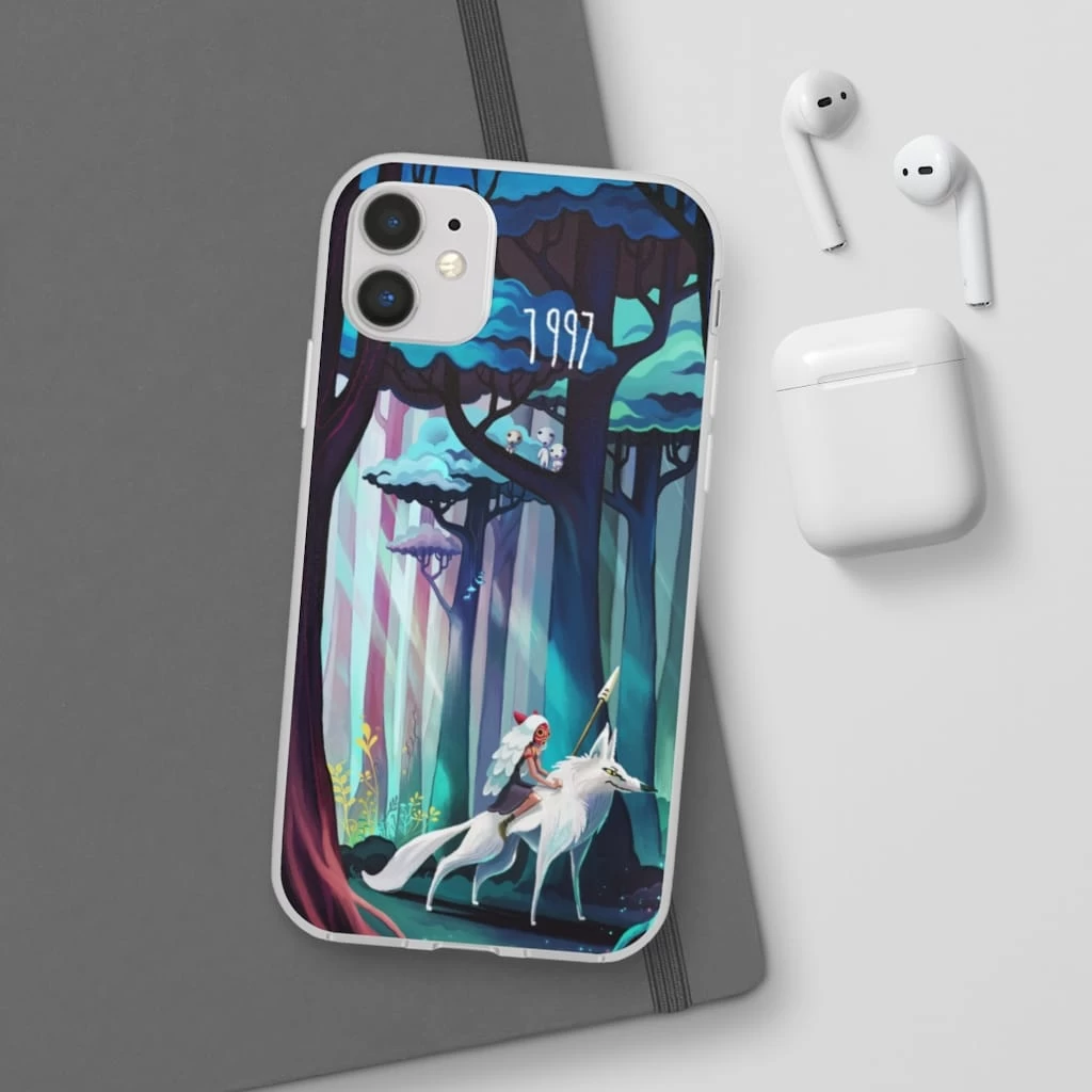 Princess Mononoke 1997 Illustration IPhone Cases 17 Princess Mononoke 1997 Illustration IPhone Cases - Image 15