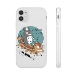 Totoro Riding Catbus IPhone Cases -Ghibli Shop 62579 711