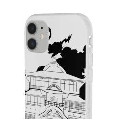 Spirited Away Bathhouse Illustrated Graphic IPhone Cases -Ghibli Shop 62579 751