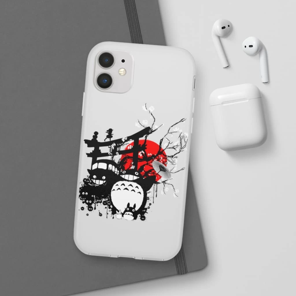 Totoro And Friends By The Red Moon IPhone Cases 17 Totoro And Friends By The Red Moon IPhone Cases - Image 15