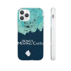 Howl’s Moving Castle Blue Tone Art IPhone Cases -Ghibli Shop 62580 207