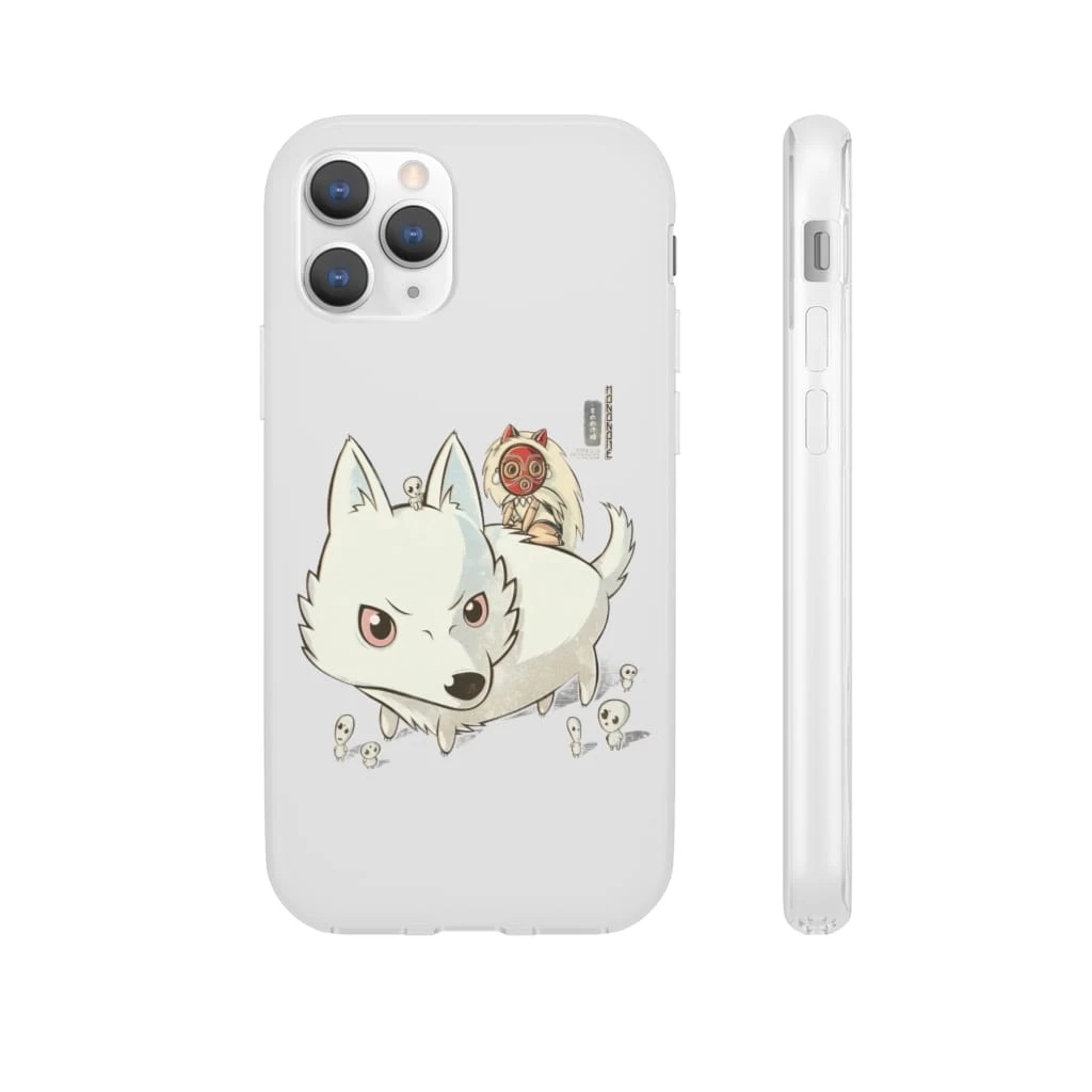 Princess Mononoke And The Wolf Cute Chibi Version IPhone Cases 21 Princess Mononoke And The Wolf Cute Chibi Version IPhone Cases - Image 19