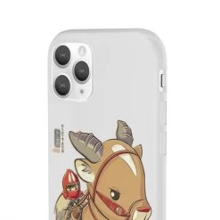 Princess Mononoke Ashitaka And Yakul Chibi IPhone Cases -Ghibli Shop 62580 25