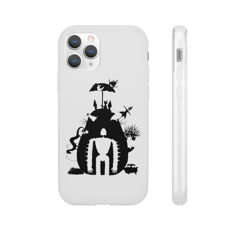 Studio Ghibli Black & White Art Compilation IPhone Cases 21 Studio Ghibli Black & White Art Compilation IPhone Cases - Image 19