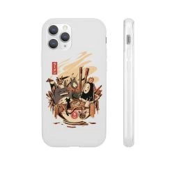Totoro And No Face Ramen Bath IPhone Cases -Ghibli Shop 62580 36 1