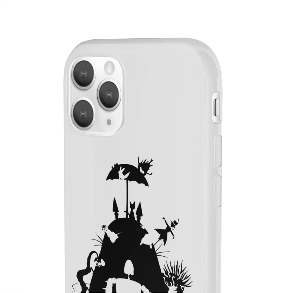 Studio Ghibli Black & White Art Compilation IPhone Cases 22 Studio Ghibli Black & White Art Compilation IPhone Cases - Image 20