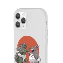 Totoro Vs Godzilla Sumo IPhone Cases -Ghibli Shop 62580 451