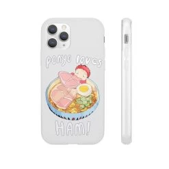 Ponyo Loves Ham IPhone Cases -Ghibli Shop 62580 48