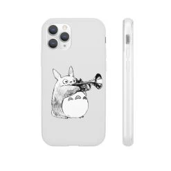 Totoro And The Trumpet IPhone Cases -Ghibli Shop 62580 51 1