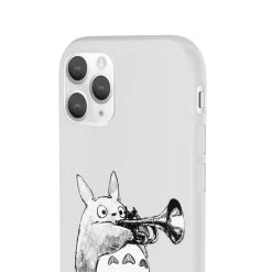 Totoro And The Trumpet IPhone Cases -Ghibli Shop 62580 52 1