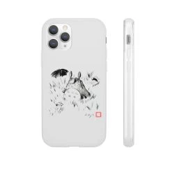 Totoro And The Girls Ink Painting IPhone Cases 40 Totoro And The Girls Ink Painting IPhone Cases -Ghibli Shop 62580 54 2