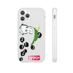 Mini Totoro And The Soot Balls IPhone Cases -Ghibli Shop 62580 609