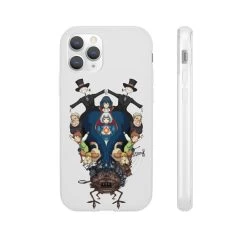Howl’s Moving Castle Characters Mirror IPhone Cases -Ghibli Shop 62580 612
