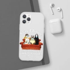 Stay Home And Watch Ghibli Movie IPhone Cases -Ghibli Shop 62580 626