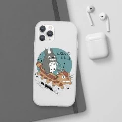 Totoro Riding Catbus IPhone Cases -Ghibli Shop 62580 710