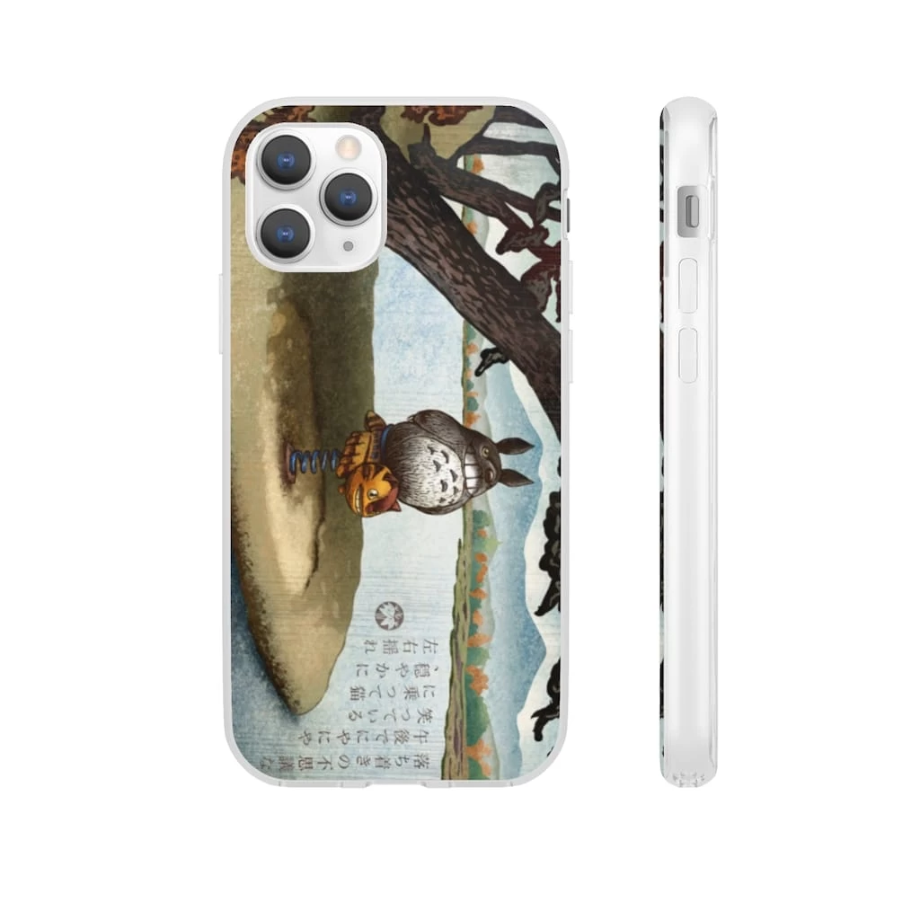 Totoro On The Catbus Spring Ride IPhone Cases 18 Totoro On The Catbus Spring Ride IPhone Cases - Image 16