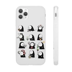 Cute No Face Kaonashi Collection IPhone Cases -Ghibli Shop 62581 117