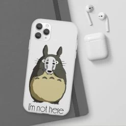 Totoro I’m Not Here IPhone Cases -Ghibli Shop 62581 5