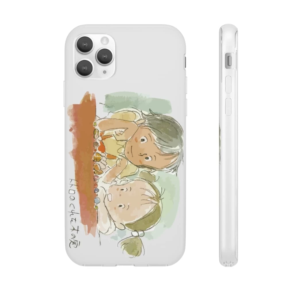 My Neighbor Totoro – Mei & Satsuki Water Color IPhone Cases 21 My Neighbor Totoro – Mei & Satsuki Water Color IPhone Cases - Image 19