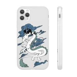 Spirited Away – Sen Riding Haku Dragon IPhone Cases -Ghibli Shop 62581 600