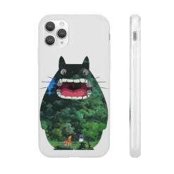 Totoro Jungle Color Cutout IPhone Cases -Ghibli Shop 62581 606