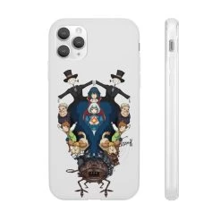 Howl’s Moving Castle Characters Mirror IPhone Cases -Ghibli Shop 62581 612