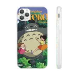 My Neighbor Totoro On The Tree IPhone Cases -Ghibli Shop 62581 621