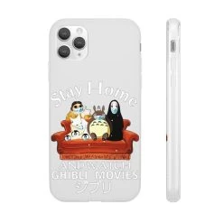 Stay Home And Watch Ghibli Movie IPhone Cases -Ghibli Shop 62581 624